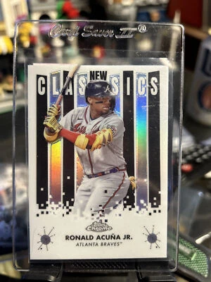 Ronald Acuna Jr. Topps Chrome New Classics Refractor - Atlanta Braves 🔥🔥 - Image 1 of 4