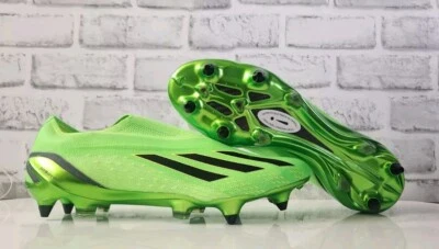 Botines de fútbol/fútbol Adidas X Speedportal+ SG para hombre talla 10 - GW8418 verdes nuevos Foto 1 de 4