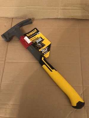 Dewalt DWHT51138-0 Mig Weld Milled Face Rip Claw Hammer 400g (14oz) DHT051138 - Image 1 of 4