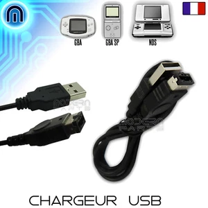 Chargeur USB pour Nintendo Game Boy Advance, GBA, SP, DS, TANK, FAT (Cable Sync) - Photo 1/1