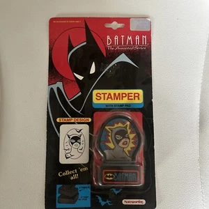 1992 Noteworthy Batman Animated Series Cat Woman Stamper DC Comics Dark Knight - Picture 1 of 3
