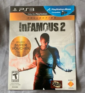 BRAND NEW IN PAPER SLIP Infamous 2 (PlayStation 3) - (Not for resale EDITION) - Picture 1 of 2