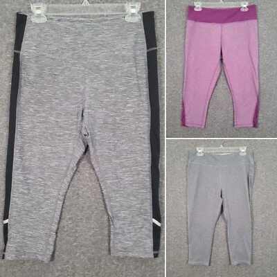 Lote de 3 Leggings Marika Para Mujer Grandes Active Ware Gimnasio Yoga Rosa Gris Foto 1 de 4