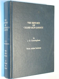 History of Champaign County Illinois IL 1905 reprint genealogy Urbana Rantoul - Imagen 1 de 6