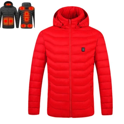 USB Electric Heated Warm Coat Winter Wear Heating Thermal Coat Jacket Men Wom ） - Image 1 of 4