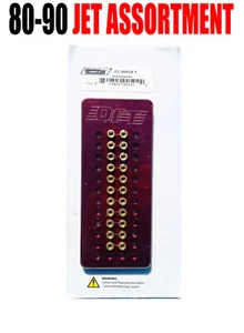 Quick Fuel 22-800QFT gas Jet Assortment Kit with Billet Plate 80-90 - Picture 1 of 2