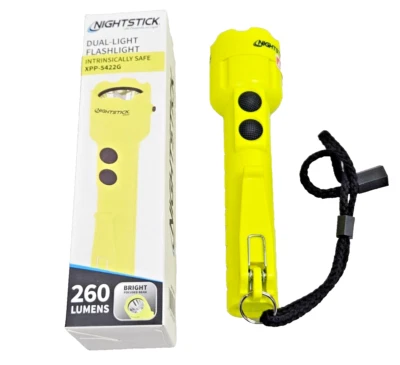 Lanterna Bayco XPP-5422G intrinsecamente segura luz dupla 260 lúmens nightstick - Imagem 1 de 4