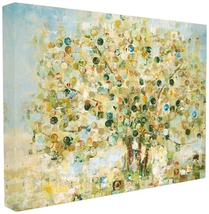 Stupell Industries Abstract Apple Tree Oversized Stretched Canvas Wall Art, 2... - Picture 1 of 5