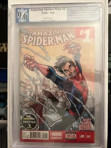 Amazing Spider-Man #1 (2014) 1st Appearance Cindy Moon (Silk) PGX 9.6 not CGC - Picture 1 of 4