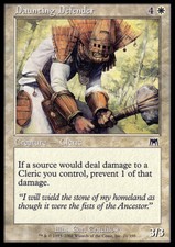 Magic the Gathering MTG Daunting Defender (21) Onslaught   LP