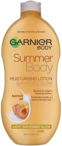 Garnier Summer Body Light Even Tan Moisturiser Lotion 400ml Apricot Extract - Picture 1 of 3