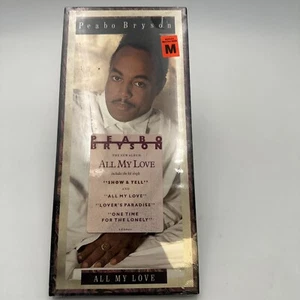 Peabo Bryson ALL MY LOVE CD 1989 Brand NEW Sealed LONGBOX Rare W/ Hype Sticker - Picture 1 of 24