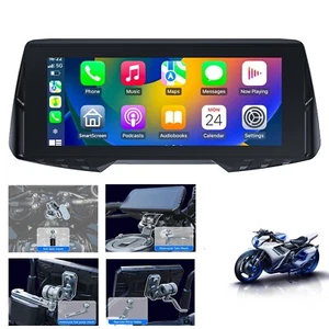 CL876-6.86" Motorcycle Navigator Wireless CarPlay Android Auto with camera &TPMS - Picture 1 of 19