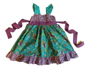 prendisole bambina taglia 3/4 nuovo senza etichette lavanda acqua - Foto 1 di 5