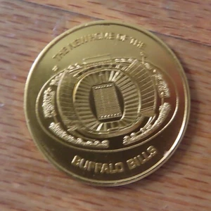 BUFFALO BILLS vs REDSKINS August 17, 1973 Inaugural Game "I WAS THERE" Coin - Picture 1 of 2