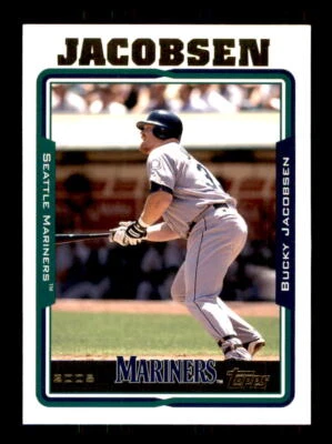2005 Baseball Topps Bucky Jacobsen Seattle Mariners #394 - Image 1 of 2
