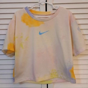 Nike Just DIY It Boxy Short Sleeve T-shirt 6/7Y - Picture 1 of 5