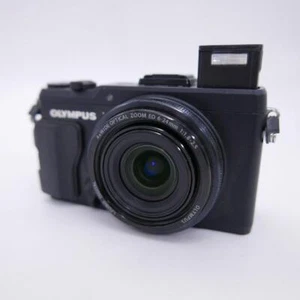 OLYMPUS STYLUS XZ-2 12.0MP Black Digital Camara With battery USED - Picture 1 of 8