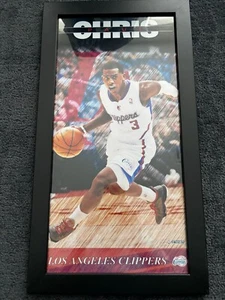 CHRIS PAUL CP3 12X22 FRAMED STEINER SPORTS UNSIGNED LA CLIPPERS PICTURE SPURS - Picture 1 of 3