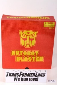 Autobot Blaster SDCC con caja Edición Conmemorativa Universe 2 Transformers - Imagen 1 de 3