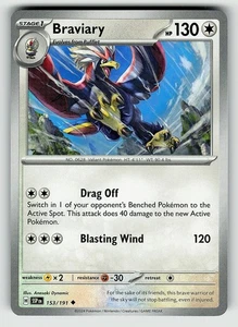 Braviary - SV08: Surging Sparks Uncommon 153/191 Normal - Picture 1 of 2