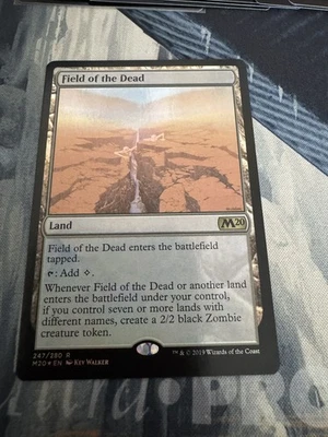 Field of the Dead -Foil NM -  MTG Magic 2020 Core Set - Image 1 of 2