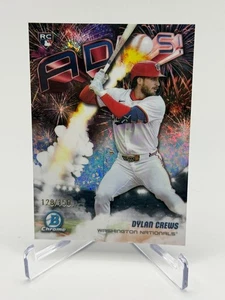 2025 Bowman Chrome -Dylan Crews - ADIOS! /150 Mini Diamond Refractor RC Rookie - Picture 1 of 4