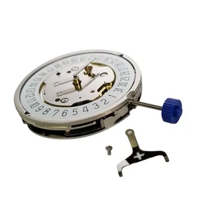 Quartz Watch Movement with Battery 5 Hands Single Calendar For RONDA 5021.D N - Picture 1 of 9