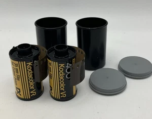 2 pellicole fotocamera Kodacolor VR 400 36 Exp 35mm Kodak, aperte mai usate - Foto 1 di 8