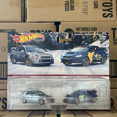 HOT WHEELS Premium 2 Pack Subaru Impreza WRX '16 Subaru WRX STI - Immagine 1 di 4