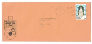 1980 West Australian Practical Pistol Club Cover to Texas US - Picture 1 of 2
