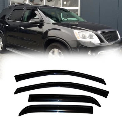4 un. para 07-16 GMC Acadia/07-10 Saturn Outlook sol lluvia ventana viseras Foto 1 de 2