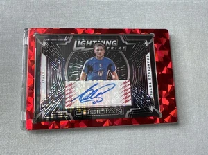 2021-22 Panini Obsidian Lightning Strike Autographs Francesco Totti Auto /44 - Bild 1 von 4