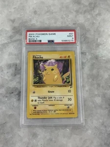 Pokemon Pikachu Base II 2000 - PSA 9 - Imagen 1 de 2