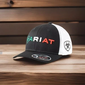 Ariat Western Boys Hat Youth Cap Logo Black A300013901 - Picture 1 of 2