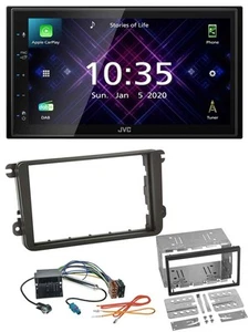 JVC DAB 2DIN MP3 Bluetooth USB Autoradio für VW Caddy Golf 5 6 Jetta ab 2003 - Bild 1 von 10