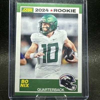 2024 Score #9 Bo Nix 35th Anniversary Rookies - Image 1 of 2