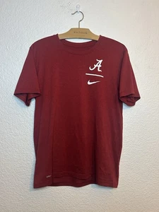 Alabama Crimson Tide Nike Dri-Fit Camiseta Roja Camiseta Atlética Para Hombres Mediana - Imagen 1 de 6