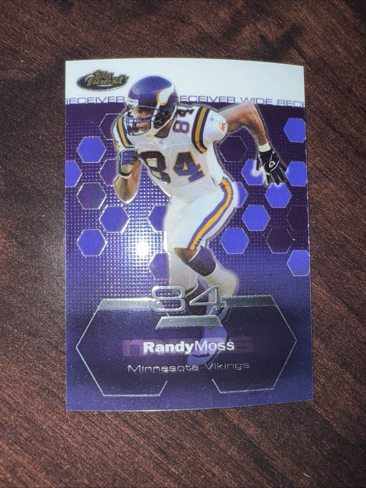 2003 Finest #5 Randy Moss Vikings - Image 1 of 1