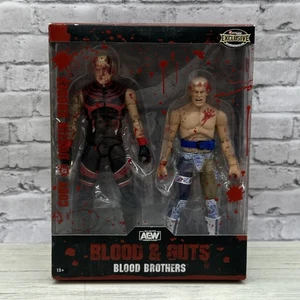 AEW Blood & Guts Blood Brothers CODY & DUSTIN RHODES personaggi confezione da 2 esclusivi  - Foto 1 di 6