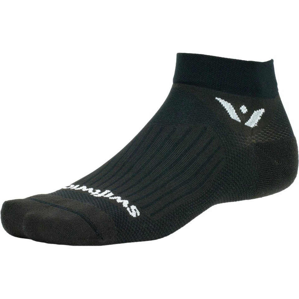 Calcetines Swiftwick Aspire One Pequeños Unisex Negros Compresión Correr Ciclismo  Foto 1 de 1
