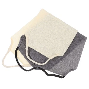 Exfoliante corporal exfoliante de espalda de nailon de tira larga elástica para baño 2 un. - Imagen 1 de 12
