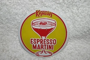 Kahlua. "Espresso Martini" Beer Badge/Tap/Top/Decal - Picture 1 of 1