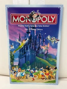 *Replacement Parts Only* 2001 Disney Monopoly Board Game *Instruction Manual* - Picture 1 of 5