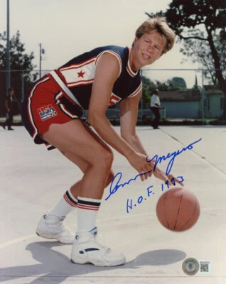 ANN MEYERS SIGNED AUTOGRAPHED 8x10 PHOTO +HOF 1993 BASKETBALL LEGEND BECKETT BAS - Image 1 of 2