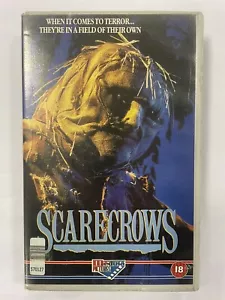 Scarcrows Classic Horror Film VHS Video Cassette In Very Good Cond PAL Big Box - Picture 1 of 3