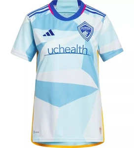 Camiseta deportiva para mujer Adidas Colorado Rapids 2023 de día nuevo mediana - Imagen 1 de 3