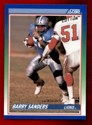 1990 Score #20 Barry Sanders. - Image 1 of 2