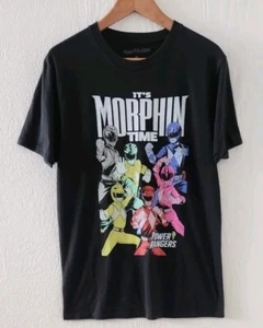 Camicia da uomo Mighty Morphin Power Rangers taglia media It's Morphin Time (E4) - Foto 1 di 4