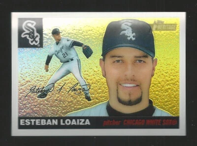 2004 Topps Heritage Chrome Esteban Loaiza White Sox #48 Refractor Sp 387/555 - Image 1 of 2